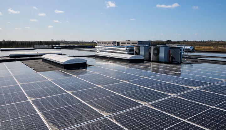 Solceller på Klimahuse